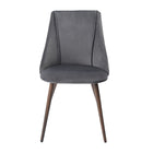 Homy Casa Desk Chairs with Armrests Beige Fabric  - 2 Pack-Sturdy Metal Legs – Wood-finish metal legs provide stability with a modern touch