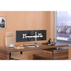 SHOPPINGALL Dual LCD LED Monitor Mount Stand with 2 Adjustable Arms for 13"-32" Monitors with 3 Mounting Options in The Box - SA-D29S-White-7