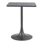 Zuo Spot Bistro Table - Black-3 year limited warranty