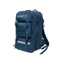 Bluetti Solar Backpack 2512Wh Power Station-All-in-One Design: Integrating an ultra-slim power station and a 60L backpack.