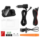 HOCO 2" Display Driving Camera-Note: A microSD card is NOT included and must be purchased separately. We recommend a Class 10 microSD card with up to 128GB capacity