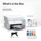 Epson EcoTank ET-3950 Wireless All-in-One Colour Supertank Printer – White-Wireless mobile printing: Print and scan from the convenience of your smart device with enhanced mobile printing from the Epson Smart Panel app. supports Apple AirPrint