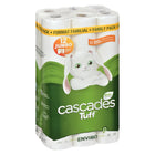 Cascades Tuff Enviro Jumbo Kitchen Roll Paper Towels - 100% recycled - 105 Sheets - White - 4 Packs of 6 Rolls - 24 Rolls-Fibres recyclées à 100 %