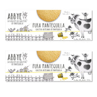 Abbye Artisan All Butter Biscuits - 140 g - 2 Pack-Made with real butter for a rich and authentic flavour