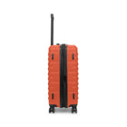 Swiss Mobility QUAD 26.25" ABS/PC Hardside Medium Check-in Luggage - Orange-Lined interior with dividing panel, practical pockets and tightening straps to keep content organized and in place