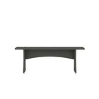 Manhattan Comfort Coney 53.14" Mid-Century Modern Dining Bench - Grey - Set of 2-Mix and Match with Manhattan Comfort Dining Tables