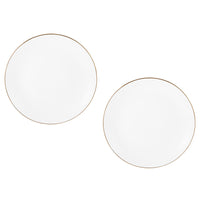 Maxwell & Williams White and Gold Charger Plate - 31 cm - 2 Pack-Handwashing Recommended