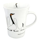 Oscardo Learning by Benjamin Chee Chee Porcelain Mug - 295ml-Indigenous Art Design - Learning by Benjamin Chee Chee, Ojibway artist, First Nations artwork celebrating cultural heritage and tradition