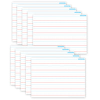Ashley Productions Smart Poly PosterMat Pals Space Savers - 13" x 9-1/2" - Handwriting 1" - 10 Pack-It's a poster, it's a placemat, it's both! Great smaller size for easy use in the classroom, home, office, or on the go!