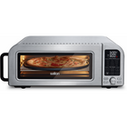 Salton Pizzadesso Professional Air Fryer Pizza Oven with Peel - Stainless Steel-Steak - delicious steak in minutes thanks to high heat