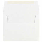 Jam Paper A7 Invitation Envelopes - 5 1/4" H x 7 1/4" W - White - 50 Pack-Fashioned from high quality 24 lb paper and features a straight flap gum closure