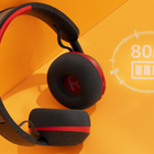 Philips TAA6219 On-Ear Solar-Powered Headphones - Black-Philips Headphones App - Our handy companion app lets you see how much power you’re generating from sunlight and check battery levels. You can also use the app to activate binaural beats designed to aid relaxation or focus: you can listen to the beats on their own, mixed with your music, or as background sound in a soundscape.