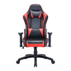TygerClaw High Back Gaming Chair for Maximum Comfort - Red-Smoothly recline backwards and lock the chair in your favorite comfortable position