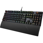 ASUS Republic of Gamers Strix Scope II RX Optical Wired Gaming Keyboard - Red Switches-Hotkeys: F1–F5 keys are pre-programmed as hotkeys for Xbox Game Bar and recording