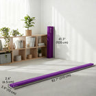 Soozier 7 ft Folding Balance Beam - Purple-Solid wood core ensure great stability while in use 