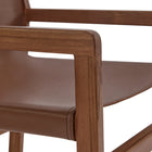 Modway Sonora Leather Dining Chair - Nutmeg Brown-9
