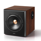 Edifier S350DB Bluetooth Bookshelf Speakers with 8" Subwoofer - Brown-Frequency response: R/L 160Hz - 20KHz, SW 40Hz - 160Hz