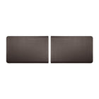 WeatherTech ComfortMat Connect Modular Anti-fatigue End Mats - Bordered - Cocoa - 2 Pack-Each End Piece is 3 feet long (0.91 m). Snap two together and you have a 6-foot (1.82 m) ComfortMat Connect!