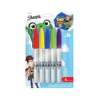 Sharpie Permanent Markers - Toy Story 5 Packaging - Fine Point - Assorted Colours - 5 Pack-Sharpie permanent markers with ink that marks on paper, plastic, metal, and most other surfaces