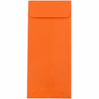 JAM Paper #11 Policy Envelopes, 4.5 x 10.38, Brite Hue Orange Recycled, 1000 Pack (3156394B)-Orange