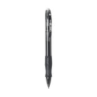 BIC Gelocity Gel Pens - Retractable - 0.7mm - Black - 24 Pack-Vibrant ink flows consistently for a variety of tasks