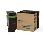 Ecotone Lexmark 75M10M0 Reman Toner Cartridge - Standard Yield - Magenta-Standard-yield capacity is ideal for everyday office printing