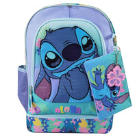 Bioworld Backpack Set - Stitch-Officially Licensed: This Stitch merchandise is 100% authentic, making it the perfect gift for fans and collectors!