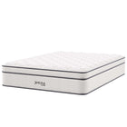 Modway Jenna 14" Innerspring and Foam Queen Mattress-Quilted Pillow-Top Cover