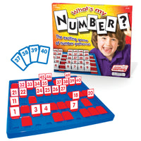 Junior Learning What's My Number? Game -Help students learn to count from 1 to 50 with this number patterns game board