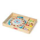 Melissa & Doug Birthday Party Cake-Stores neatly in a wooden crate