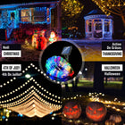 Bell+Howell 50-ft Solar USB Rope Light Color Changing with Remote -Whether you want to light up your yard for the holidays or create an inviting and relaxing atmosphere in your bedroom, bionic rope lights' color changing design allows for it all the LED lights can be changed between 8 different light modes, including an "all-white" mode designed to create a calming and relaxing environment wherever placed