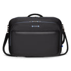 Nextech Convertible Backpack Business Case with 17.3" Laptop Compartment - Black-Features a 17.3 inch laptop compartment, 3 zippered compartments and an integrated organizer for efficient storage