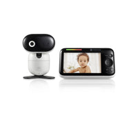 Motorola PIP1510 Connect Wi-Fi Video Motorized Smart Baby Monitor - White-Two-Way Talk - Chat with and hear your little one using the two-way talk feature