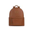 Design Lambert Inc The Miles Leather Backpack - Affogato-2 main compartments