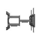 TygerClaw Full Motion Wall Mount for 40" to 104" TV-Leveling adjustments allow for the precise positioning of the TV after hanging, ensuring a perfectly aligned display