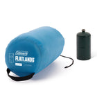 Coleman Flatlands 40 °F Sleeping Bag - Blue-ZipPlow zipper design prevents snags so bag is easy to open and close