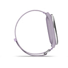Garmin Approach J1 Smartwatch - Silver Aluminum Bezel with Lilac ComfortFit Fabric Band-On-watch celebrations: Celebratory animations on the Approach J1 encourage and recognize improvement