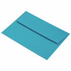 JAM Paper A7 Coloured Invitation Envelopes - 5.25 x 7.25 - Blue Recycled - 50 Pack-These envelopes are perfect to use for sending invitations, greeting cards, RSVP's, thank you cards, gifts for birthdays, graduations, holidays and more