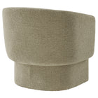 Modway Muse Boucle Fabric Barrel Accent Chair - Cork-Arrives Fully Assembled