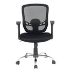 TygerClaw Mid Back Mesh Office Chair-Built in lumbar support to maintain proper sitting posture