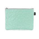 Hilroy Pencil Pouch - Hearts - Teal-Flat, sleek structure that fits easily into bags or backpacks, while still offering ample space to store pens, pencils, makeup, or small accessories​