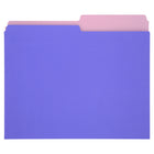 Merangue File Folders - Letter Size - Pink Paint - 3 Pack-Fits standard letter-size documents and papers