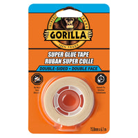 Gorilla Double-Sided Super Glue Tape - 6 m - Clear-No mess