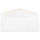 JAM Paper #11 Business Commercial Envelopes, 4.5 x 10.38, White, 500 Pack (45179H)-Regular white paper envelope