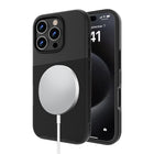 AXS PROTech Plus MagSafe Compatible Sleek Dual-layered Anti-Shock Case for Apple iPhone 16 Pro - Black-Drop resistant up to 10 feet
