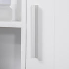 Kleankin Wall Mount Bathroom Mirror Cabinet - White-Colour: White 