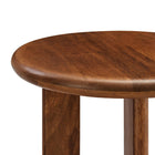 Modway Rivian Round Side Table - Walnut-8