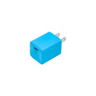 LOGiiX Vibrance Power Cube 30W USB-C Wall Charger - Turquoise-Single USB Type-C Power Delivery port offers 30W fast charging