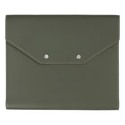 Gry Mattr Padfolio  - Letter Size - 9.45" x 11"-Sized to accommodate standard 8.5" x 11" letter-size documents