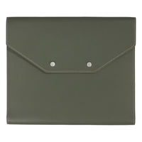Gry Mattr Padfolio  - Letter Size - 9.45" x 11"-Sized to accommodate standard 8.5" x 11" letter-size documents